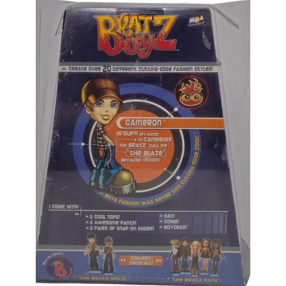 Bratz Boyz Cameron Fashion Doll Toy of the Year 2002 MGA Entertainment‎ VTG